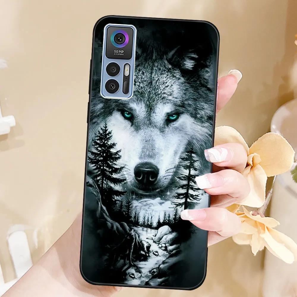 Case For TCL 30 5G Coque TCL 30 Plus TPU Soft Silicone Fashion Phone Funda For TCL 30 Plus Back Cover Case Luxury Capa Bumper