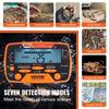 Metalo Detektorius Suaugusiems ir Vaikams, 10 colių Vandeniui Atspari Paieškos Ritė su LCD Ekranu, 7 Režimai, Reguliuojamas 41''-52'' Aliuminio Kotas, DSP Lustas Aukštesnis