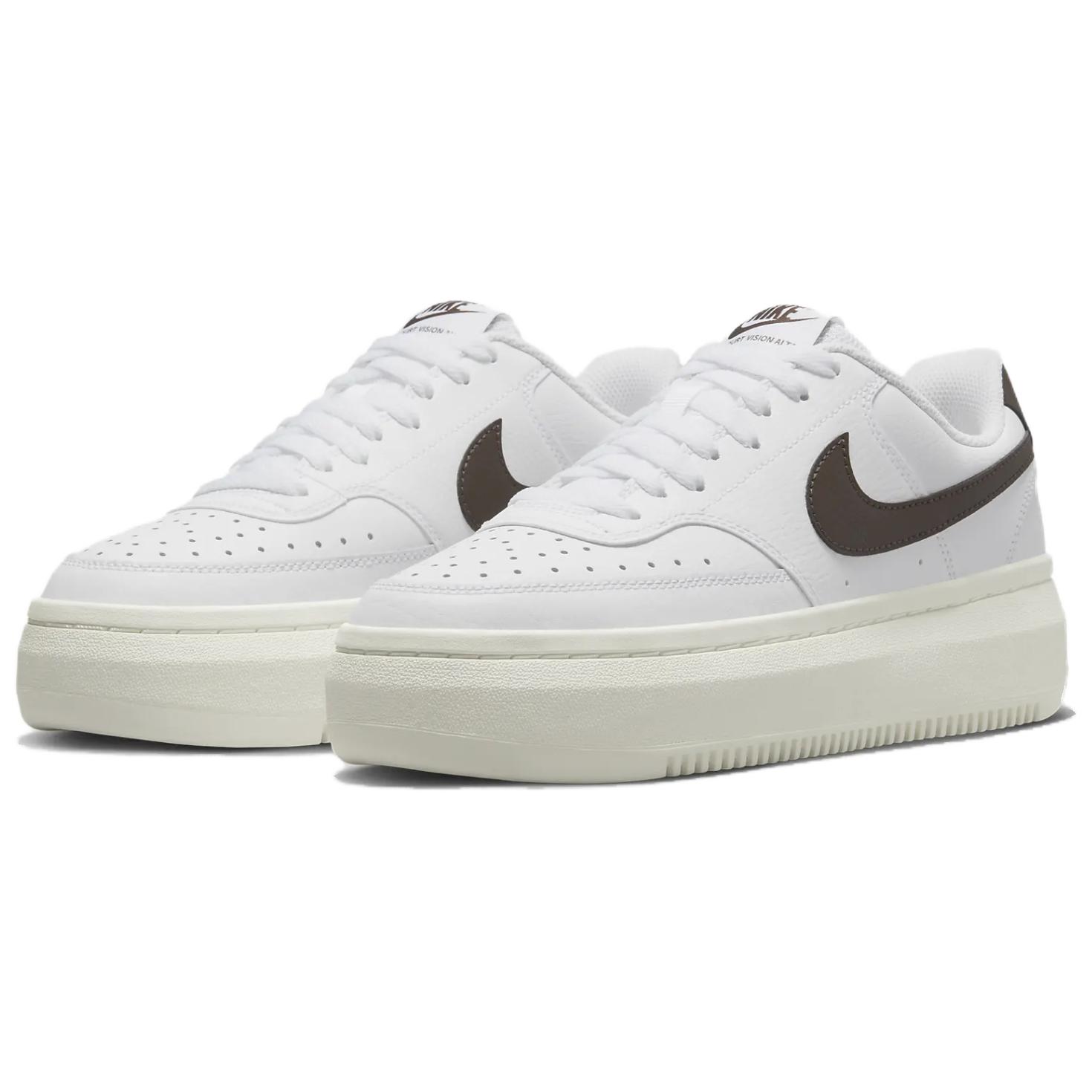 

Новые женские кроссовки Nike Court Vision Alta Бело-коричневые DM0113-103 38.5