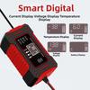 6A Output Motorcycle Battery Charging Unit Pulse Repair Battery Charger 12V  Motorcycle Maintenance