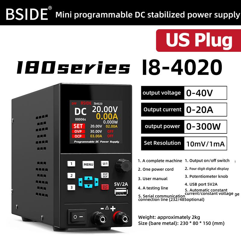 High Precision DC Regulated Power Supply Programmable Power Source Stabilized Switchable Digital Bench Power Supply Stabilizer