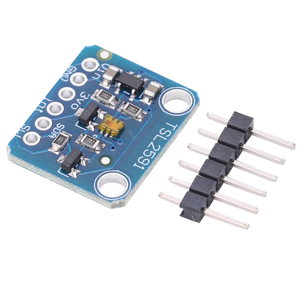 High Dynamic Digital Light Sensor TSL2591 with Infrared and Full Spectrum Diodes I2C Interface 3.3-5V for Accurate Lx Measurements 188-88000 Lx
