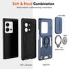 Shockproof Hard Armor Cover Case For VIVO V30 V29 V27 V25 Slide Lens Protect Shell Magnet Bracket Phone Cover V27 Pro V25E Cases