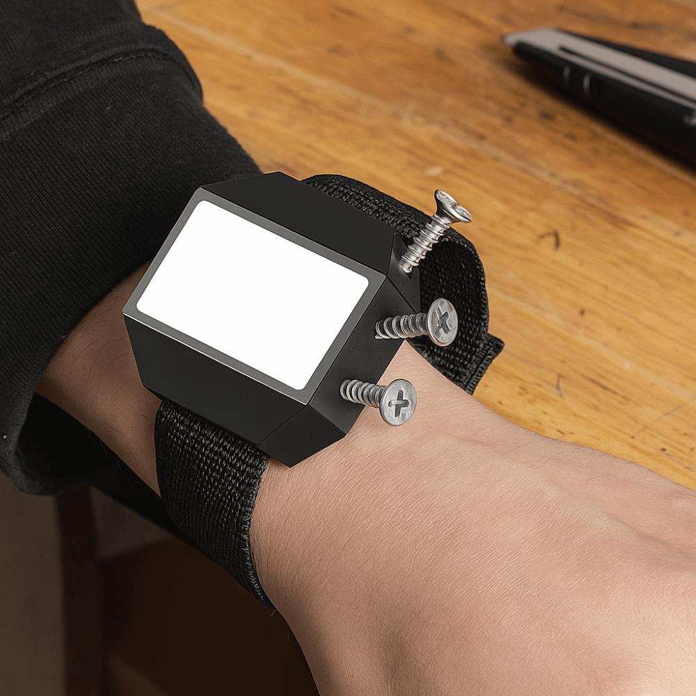 Strong Magnet Tool Holder Adjustable Strap Wrist Tool Band Magnetic Wristband  Hardware Tools