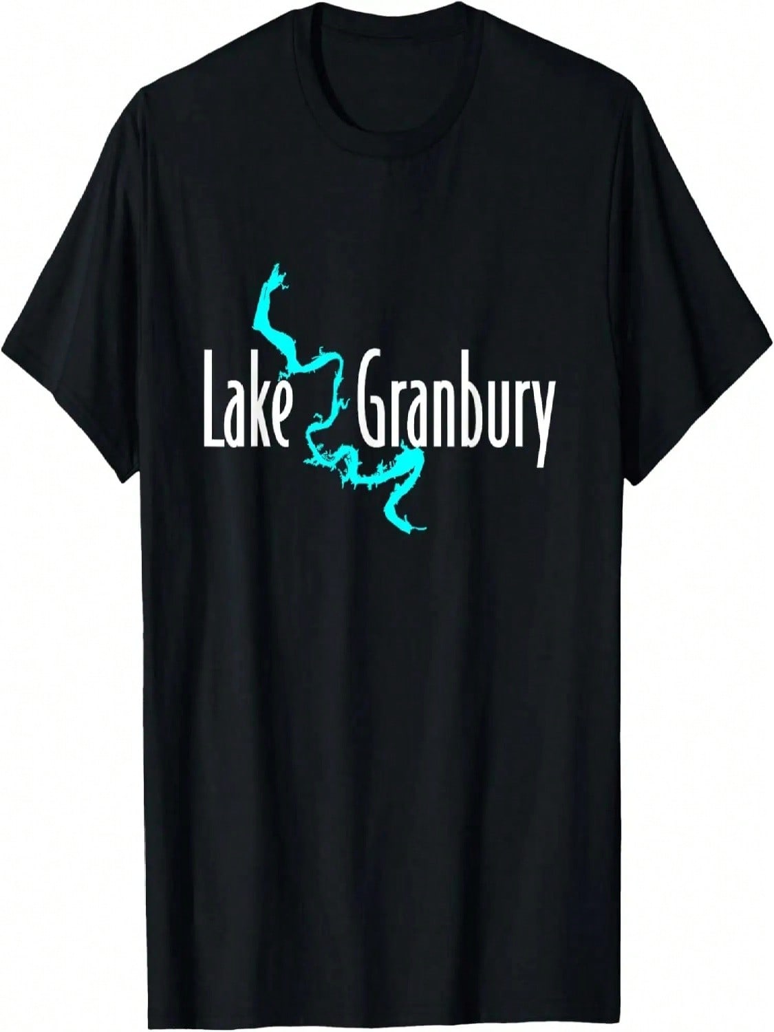 Minimalist Lake Granbury - Texas T-Shirt S разноцветный