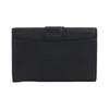 New COACH Grace Refined Pebbled Leather With Smooth Leather Accents Clutches Wallets Medium Size Women's Black CC059-IMBLK