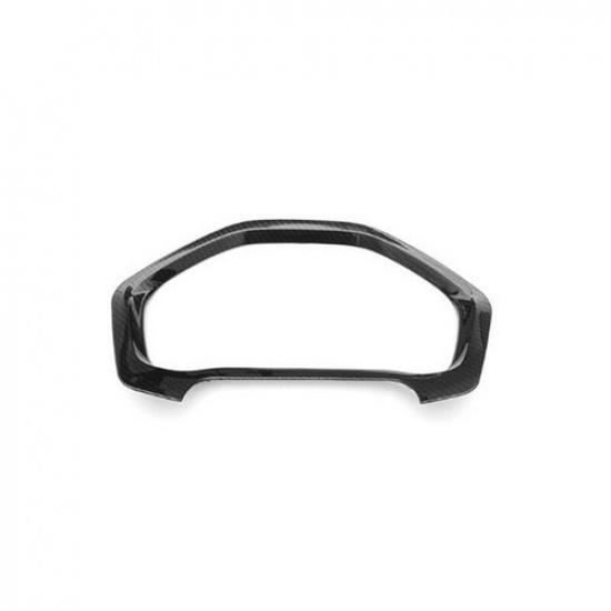Carbon Fiber Front Dashboard Frame Cover Trim For Honda HR-V HRV Vezel 2016-2019