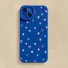 Colorful Small Love Heart Silicone Phone Case For Samsung Galaxy S25 S24 S23 Ultra S22 Plus S21 FE S20 A55 A54 A35 A15 Cover