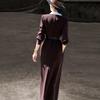 Elegant Sleeveless Shirt & V-neck Dress Two-Piece Set