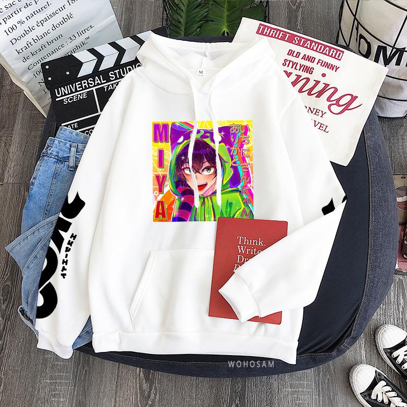 Latest Anime SK8 The Infinity Hoodies Men Harajuku Cartoon Skateboard Boys MIYA Hoodie Women Oversized Streetwear Sweatshirts