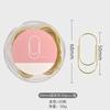 20pcs Gold Big Paper Clips Oversized Gold Paperclips Non Skid Smooth Finish Steel Wire Office Supply Accessories