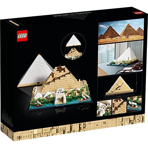 LEGO Architecture Great Pyramid of Giza Toy Birthday Present Block Mother's Day Father's Day Men Women Interior Stylish Mother Father 21058