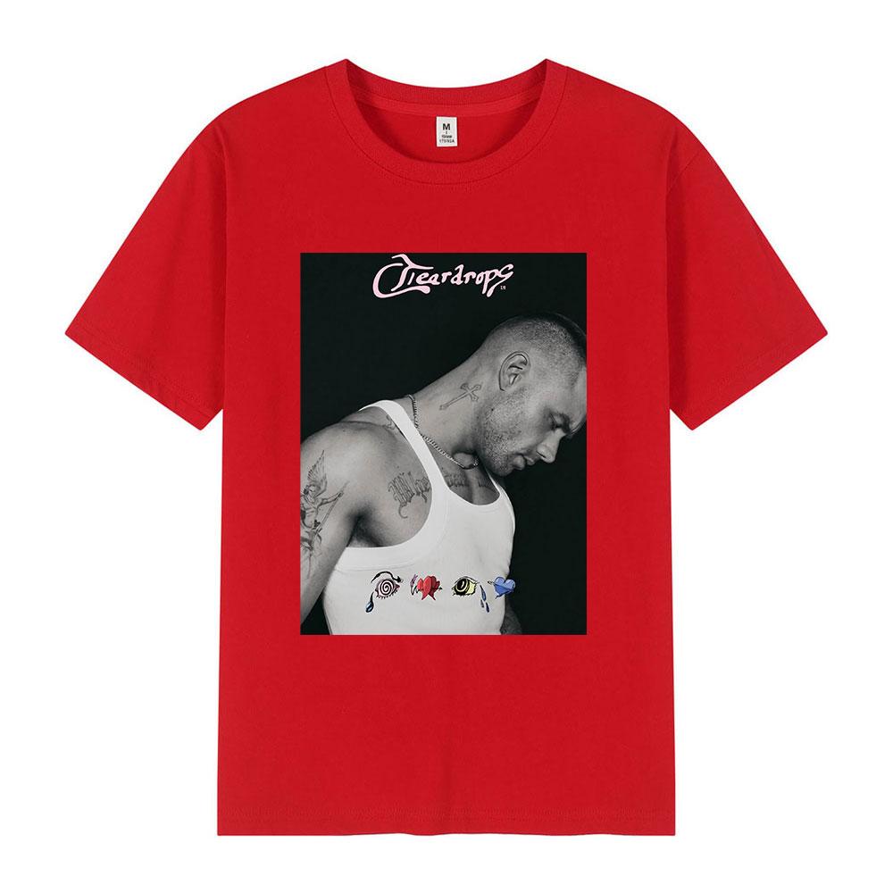 Liam Payne Teardrops Album Merch T Shirt Unisex Women Fashion Oversized Short Sleeve T-shirt 100% Cotton Casual T Shirts Streetwear S