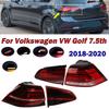 Auto Exterior Accessories For Volkswagen VW Golf 7.5th 2018 2019 2020 Rear Tail Light Signal Lamp Brake Light Taillight Assembly