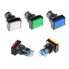 16mm Rectangle Self- Push Button Electric Circuit Switch 250V 3A