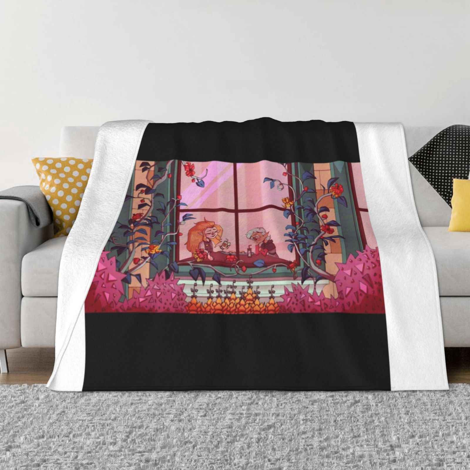 

Raeda Best Selling Room Household Flannel Blanket The Owl House Toh Raeda 30x40in