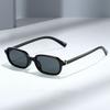  New Vintage Small Rectangle Sunglasses Women Shades UV400 Fashion Men Sun Glasses Clear Lens Frame