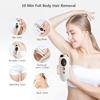 HOMZY Portable IPL Laser Epilator 999999 Flashes - Painless, Permanent Hair Removal for Women’s Body and Bikini Line