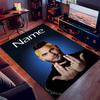 Custom Personalization Jul Rapper Print Area Rug - Soft, Washable Non-Slip Indoor Mat,Living Room,Home&Office Decorative Rug