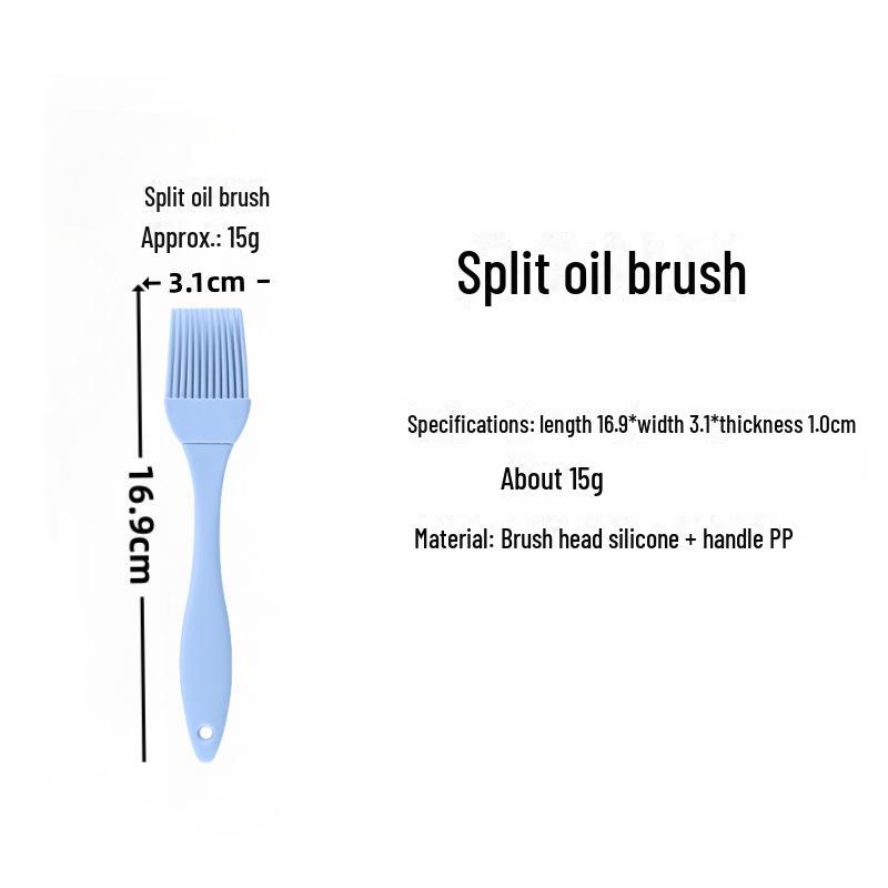 Silicone BBQ & Baking Oil Brush Set