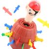 Mini Funny Pirate Barrel Toys Lucky Game Jumping Pirates Bucket Sword Stab Tricky Toy Family Interactive Games For Child Gift
