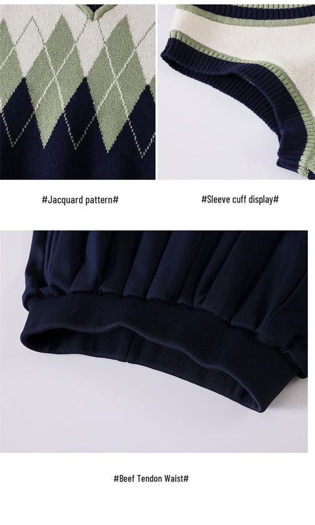 Britisch-inspirierte Grundschul- und Kindergarten-Chorauftrittsuniformen für Frühling und Herbst