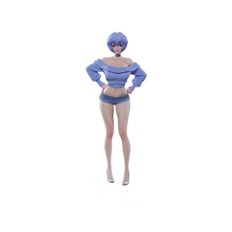 30cm Hard PVC Anime Pilot Girl Figure Detailed Painted Collectible Model For Adult Collectors Shelf Desk Display Birthday