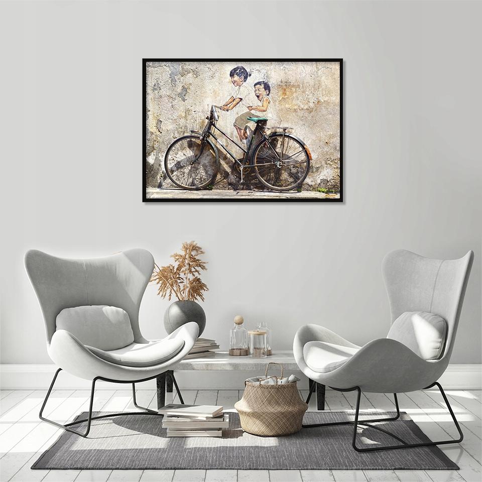Picture, poster In a frame 53x73 cm Bicycle P556 horizontal