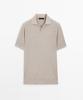 Masimodutti Cotton Knit Polo