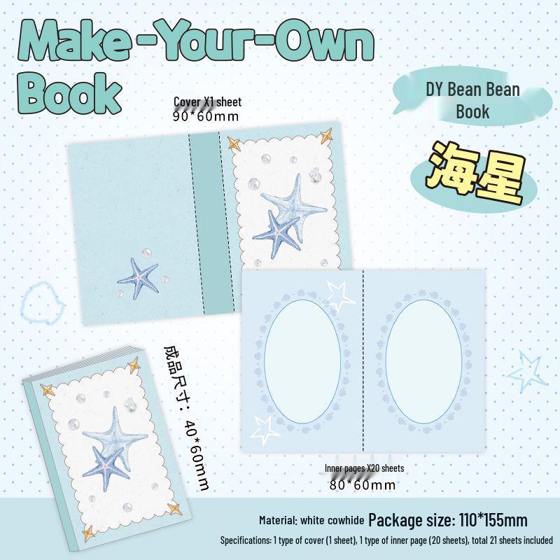 Infeel.Me Dream Within Dream Series White Kraft Paper DIY Doodling Journal Material Pack