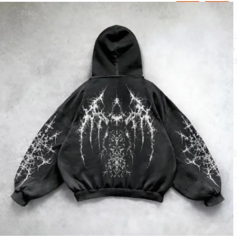 Felpa con cappuccio stampata in 3D da uomo Unisex Streetwear Vestibilità larga Manica lunga Pullover Top casual