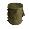 Camping Trash Can Foldable Garbage Bin with Zippered Lid Foldable Garbage Container for Campsites Outdoor Picnics BBQ
