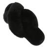 Fashion Litfun Plush Lining Women's Slippers New Fur Cross-strap Ladies Home Slides Platform Fuzzy Warm Indoor Women's Cotton Slippers