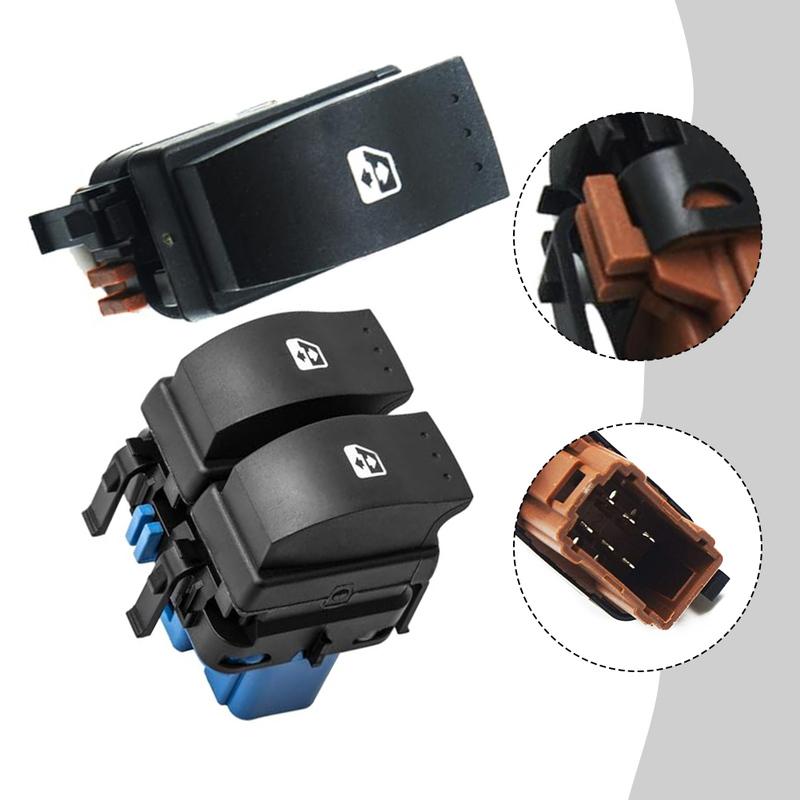 Car Maintenance BLACK Window Regulator Switch Car Window Switch Precise Controls User-friendly Design ABS Material