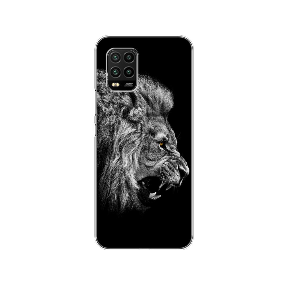For Xiaomi Mi 10 Lite Case 6.57" Soft Silicon Tpu Cover For Xiaomi Mi 10Lite 5G Mi10Lite Phone Back Shell Bumper Funda