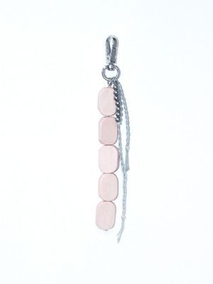 Kiee Oshimu Kiee Pink Peach Keyring