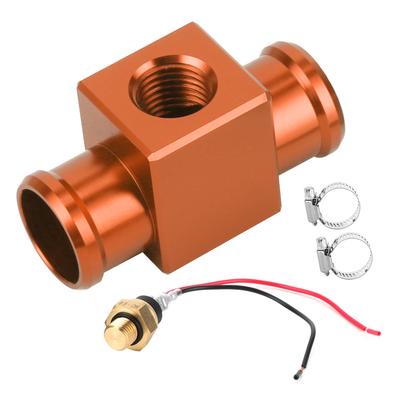 Thermostat Wassertemperaturschalter Kühler Kühlmittellüfter Temperatursensor für Motorrad ATV Offroad