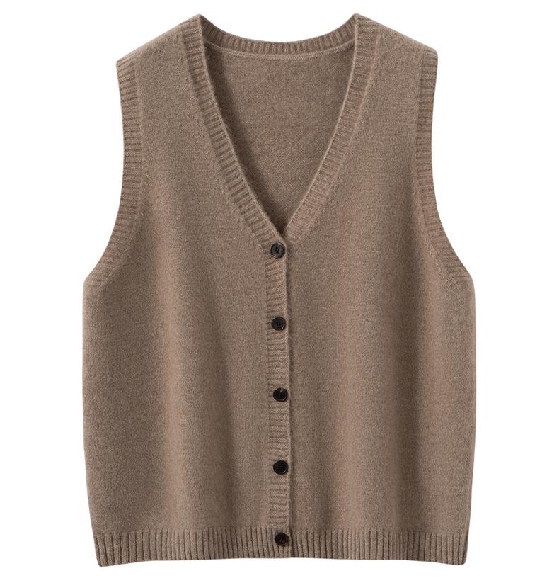 New Women`s 100% Pure Cashmere V-neck