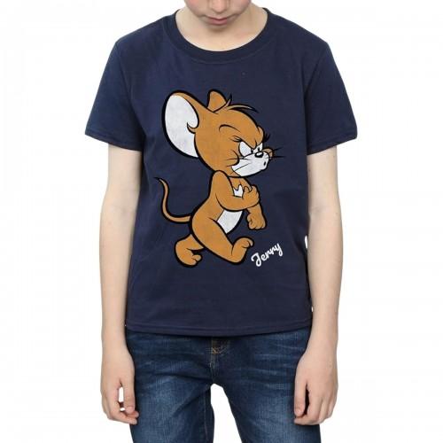 Tom And Jerry Boys Angry Mouse Cotton T-Shirt