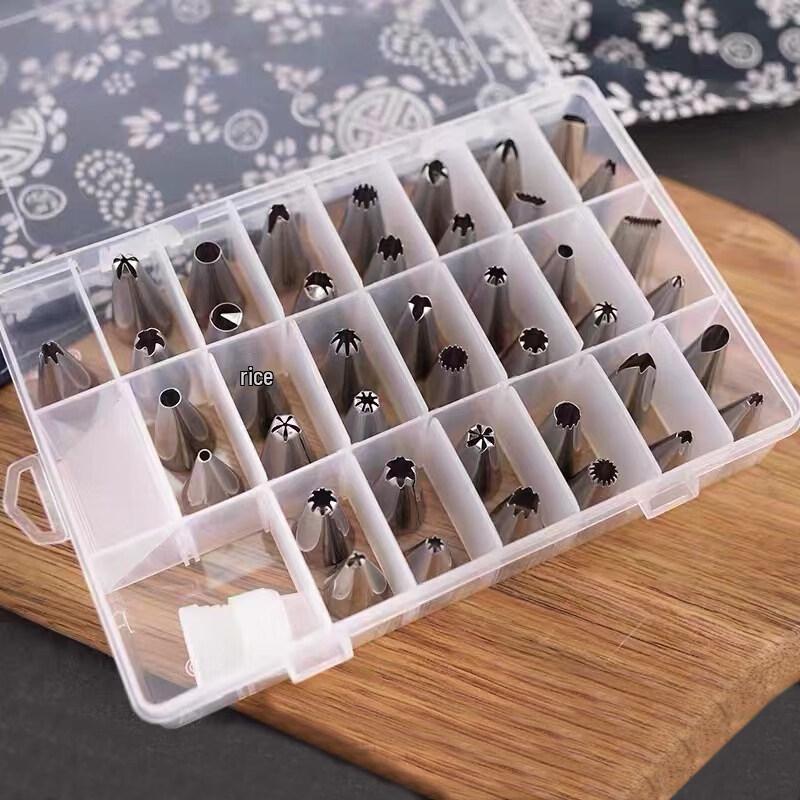 Disposable Piping Bag & Nozzle Set