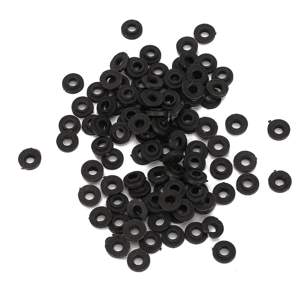 100pcs Coil Tattoo Machine Plastic Ring Tattoo Liner Shader Part Tattoo Insulation Pad