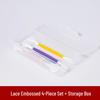 8-Piece Polymer Clay Sculpting Tool Set - Handmade Plastic Embossing Knives for DIY Projects