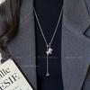 Small Horse Long Necklace for Women, Elegant and Luxurious High-end Style, Sweater Chain, Neck Accessory