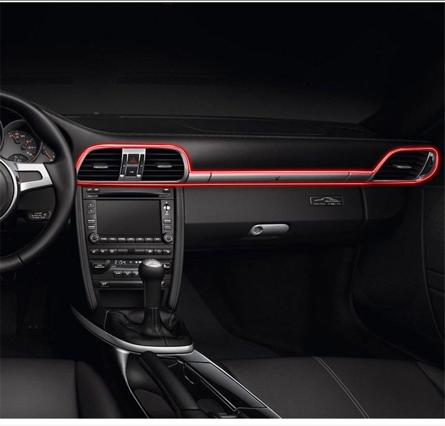 Interior Lights Ambient Lamp Multiple Modes Sound APP Control 3m Optical Fiber