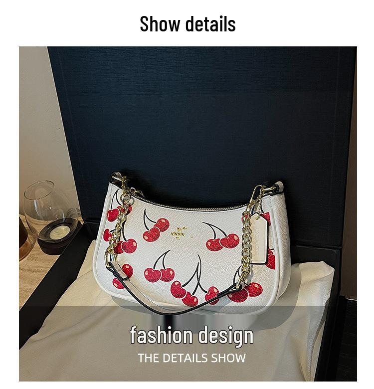 Stylish High-End Women's Crossbody Shoulder Bag with Chain - European & American Design