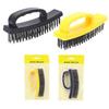 2PCS Steel Wire Brush Industrial Derusting Polishing Brush Cleaning Brush Rust Removal Cleaning Brush Tool Accessories