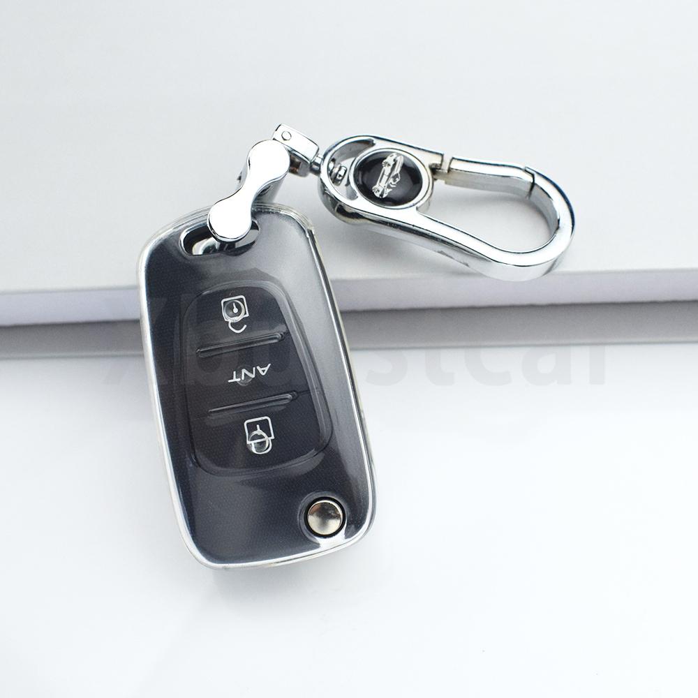 TPU Car Shell Fob Protector For Hyundai I20 I30 Elantra Azera Veracruz Veloster Kia Rio K7 K5 Sportage Sorento Key Case Cover