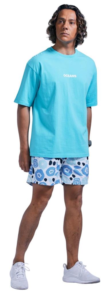 Board Shorts Compatible Surf 250107 Light Blue L [Rad Blue] Men's (Set-up Model) / /