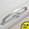 WV Modern Kitchen Cabinets Storage Dressers Closet Door Silver Handle Drawer Handles Shoe Cabinet Wine Cabinet Pulls Hardware