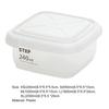 Food Jar Food Grade Dust-proof Plastic Scale Mark Style Food Sealing Jar for Home